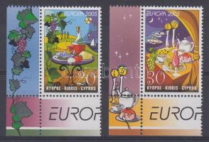 Europa CEPT Satz mit Rand, Europa CEPT ívsarki sor, Europa CEPT corner set