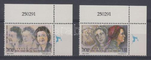 Berühmte Frauen Marken mit Rand, Híres nők ívsarki bélyegek, Famous women corner stamps