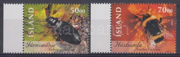 Insekten Marke mit Rand, Rovarok ívszéli bélyeg, Insects margin stamp
