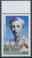 Ellen Fairclough politikus ívszéli bélyeg, Ellen Fairclough politician margin stamp, Ellen Fairclough Politikerin Marke mit Rand