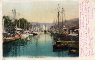 Fiume, Hafen / port, ships