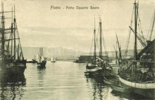 Fiume, Porto Nazario Sauro / port, ships