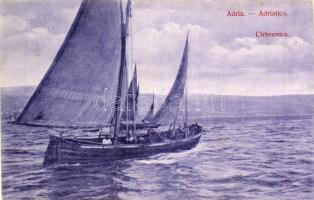 Crikvenica, sailing ship