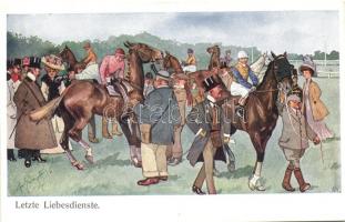 Polo, horse race, B.K.W.I. 755-2 s: Schönpflug, Lovaspóló, verseny, B.K.W.I. 755-2 s: Schönpflug