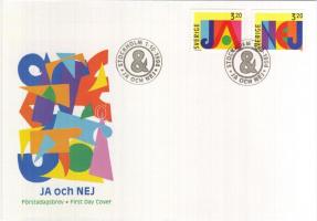 Üdvözlőbélyegek sor FDC-n, Greeting stamps set on FDC, Grußmarken FDC