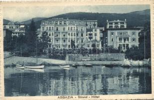 Abbazia, Strand Hotel