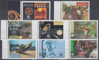 50th anniversary of first EUROPA stamps margin set, 50 éves az EUROPA bélyeg ívszéli sor, 50 Jahre Europamarken Satz mit Rand