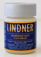 Lindner-Tauchbad für Silbermünzen, Lindner ezüst tisztító folyadék 250 ml 8095, Lindner cleaning dip for silver coins