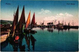 Fiume, Porto Baross / port, ships