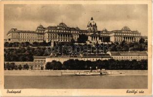 Budapest I. Királyi Vár, gőzhajó