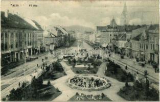 Kosice, main street, Kassa, Fő utca