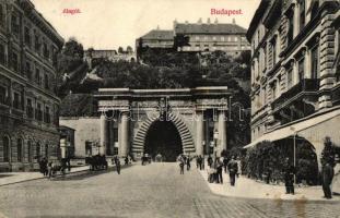 Budapest I. Alagút, kiadja Divald Károly