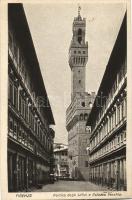 Firenze, Portico degli Uffizi, Palazzo Vecchio / porch, palace