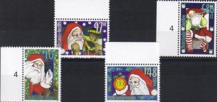 Christmas margin set, Karácsony ívszéli sor, Weihnachten Satz mit Rand