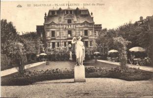 Deauville, Plage Fleure, Hotel de Phare
