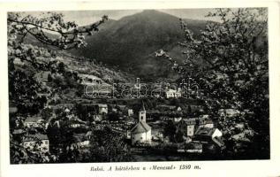 Rakhiv, mountain, Rahó, Mencsul