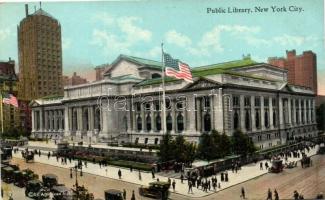 New York City, Public Library, automobiles
