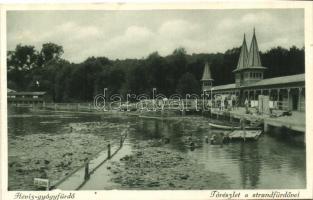 Hévízgyógyfürdő, tó, strandfürdő