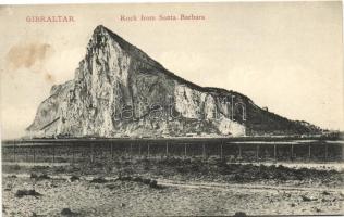 Gibraltar, Rock from Santa Barbara