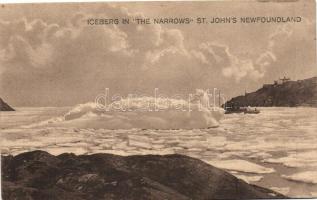 St. John's, Newfoundland, Iceberg in &quot;The narrows&quot;