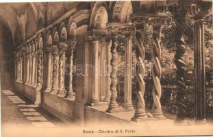 Rome, Roma; Chiostro di S. Paolo / cloister