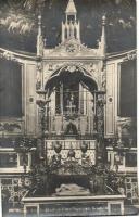 Rome, Roma; Arnolfo di Cambia, Altare Maggiore in S. Cecilia / church, interior, altar