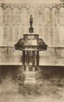 Rugby, School, Memorial Chapel, The Lectern, interior