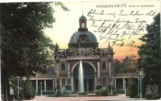 Augsburg, Stadtgarten / city park