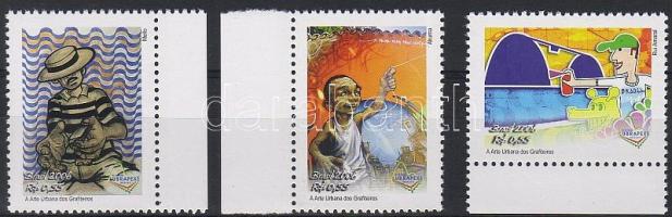 Lubrapex bélyegkiállítás ívszéli sor, Lubrapex stamp exhibition margin set, Lubrapex Briefmarkenausstellung Satz mit Rand