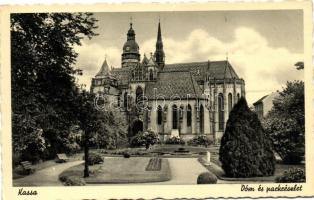 Kosice, dome, park, Kassa, dóm, park