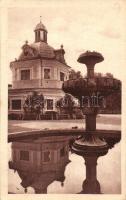 Turcianske Teplice, fountain, Stubnyafürdő, szökőkút