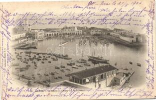 Algiers, Alger; Le Santé et L'Anse de l'Amiraute / port, ships