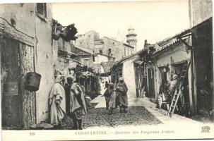 Constantine; Quartier des Forgerons Arabes / Arabian blacksmith district