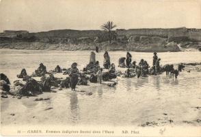 Gabes, Ouea river, washerwomen, folklore