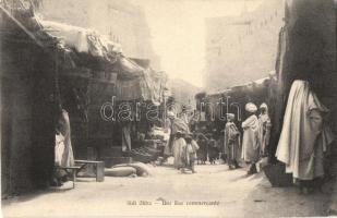 Sidi Okba, market street, merchants, folklore