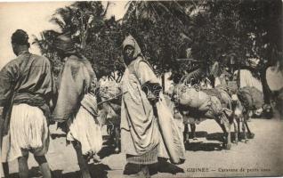 Szamár karaván, afrikai folklór, Caravan de petits anes / Donkey caravan, African folklore