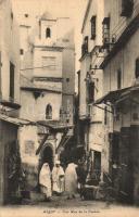 Algiers, Alger; Une rue de la Casbah / street