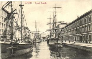 Trieste, Canale Grande, Trieszt, Nagy-csatorna