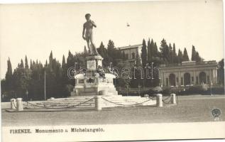 Firenze, Monumento a Michelangelo, Firenze, Michelangelo-szobor