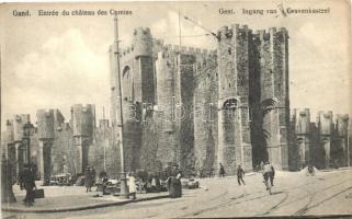 Ghent, Gand; Entry to the Comtes castle