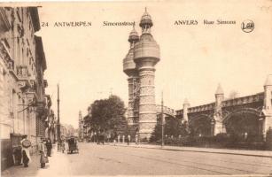 Antwerp, Anvers; Rue Simons / street