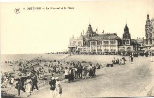 Ostend, Ostende; Kursaal, Plage / spa, beach