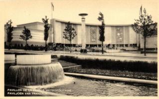 1935 Brussels, Bruxelles; France pavilion