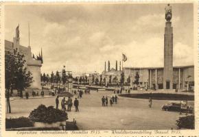 1935 Brussels, Bruxelles; International Exposition, Centenarium boulevard