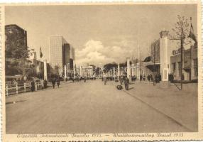 1935 Brussels, Bruxelles; International Exposition, Gros Tilleul avenue