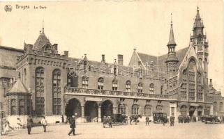 Bruges, Railway station, automobiles