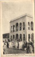 Fez, Sultan palace, funeral of Moulay Youssef sultan