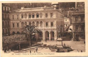 Algiers, Palace of the 19th Corps Army, Bugeaud square