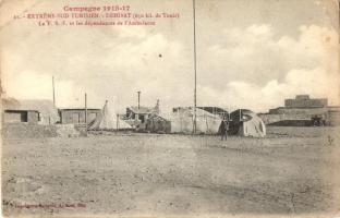 Dehiba, T.S.F., Ambulance camp