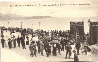 Monte Carlo, Les Terrasses pendant les Courses de Canots automobiles / races of motor boats